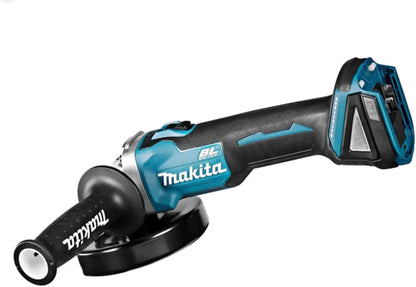 Makita DGA504Z - Miniamoladora de 18V lítio 125mm BL, 18 V, Preto, Tamanho Único