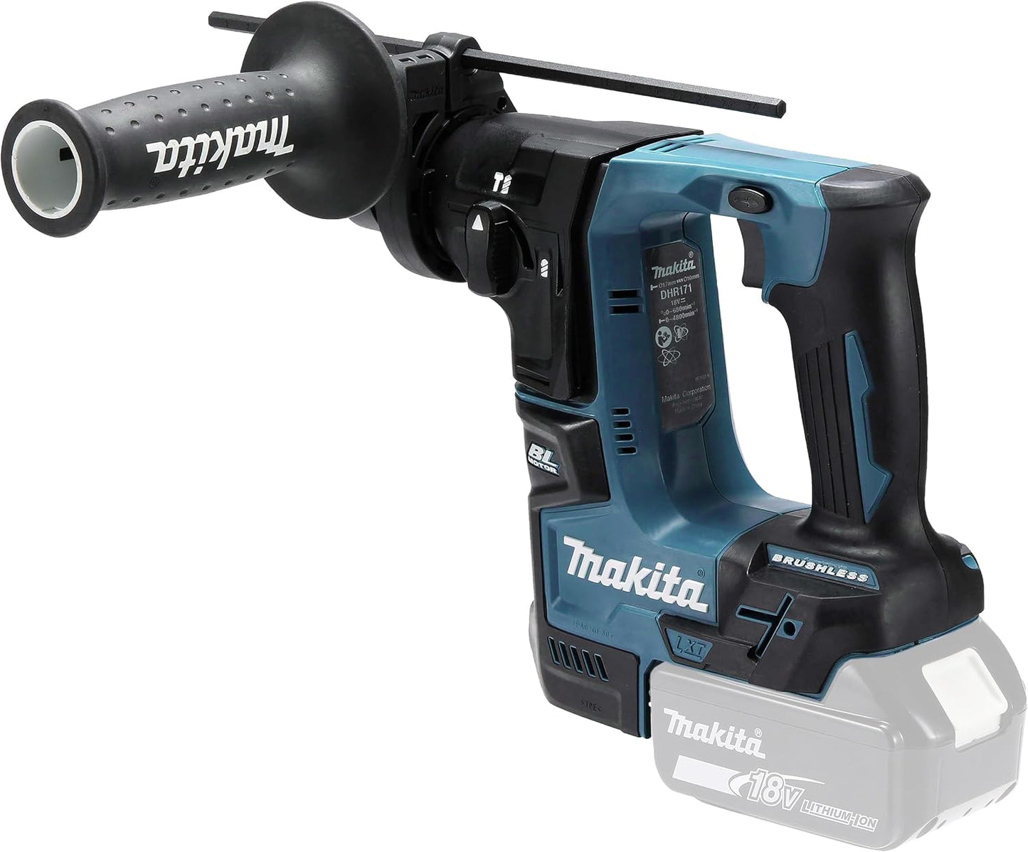 MAKITA DHR171Z - martelo leve 17 mm a bateria 18 v
