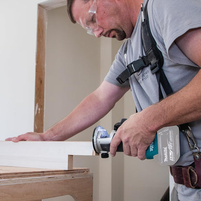 Makita drt50zjx2 bateria de fresadora inclui 3 módulo multifunções em Makpac, 800 W, 18 V