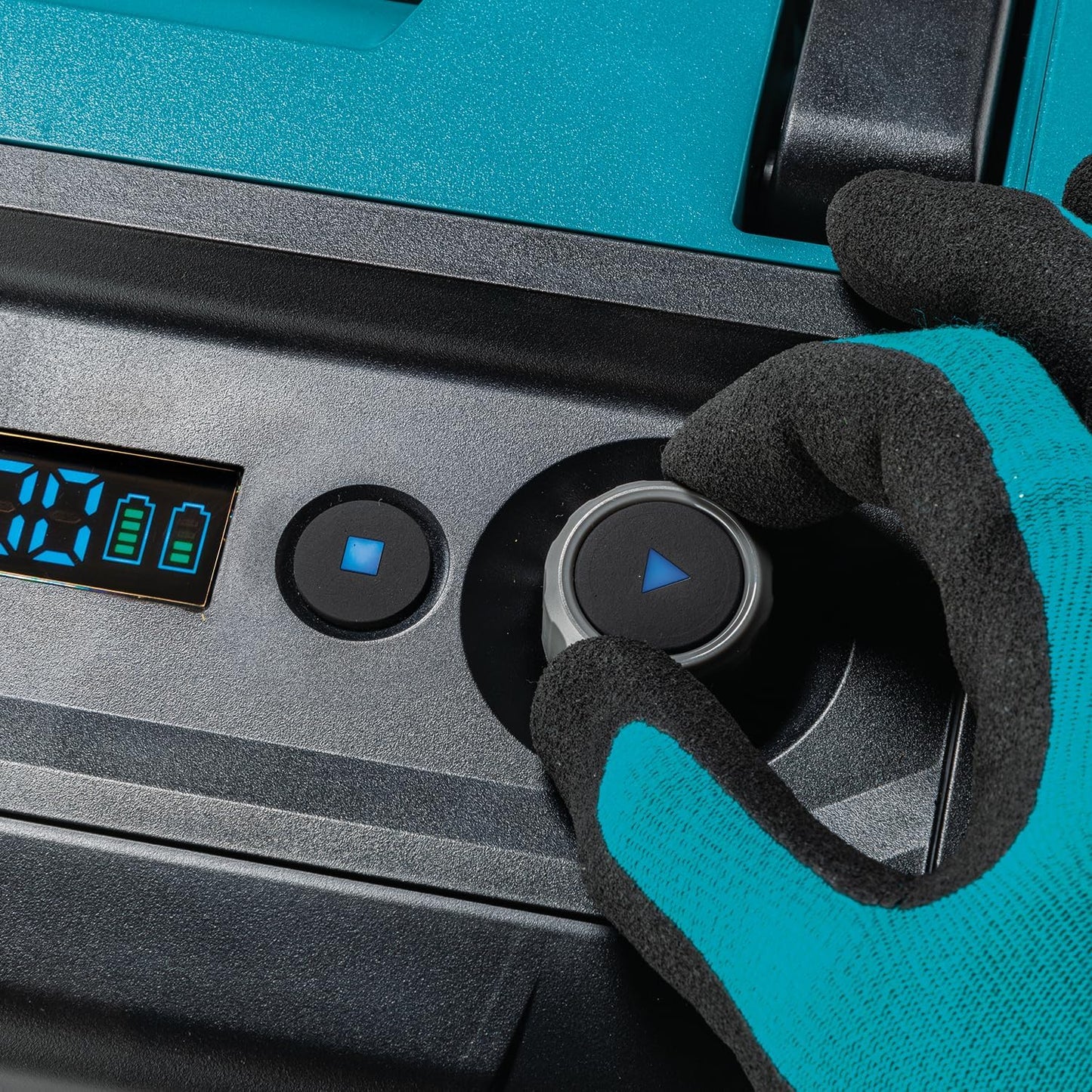 Makita MW001GZ - Microondas com bateria, 40 V, máx. 350/500 W, 8 L